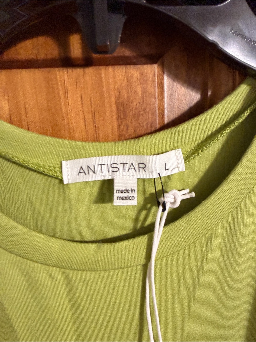 Sleeveless Lime Midi Dress with Side Ruching Detail by antistar - Picture 2 of 6